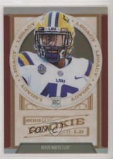 2019 Panini Legacy Rookies Premium Edition Ruby Prizm /100 Devin White #160 0c3