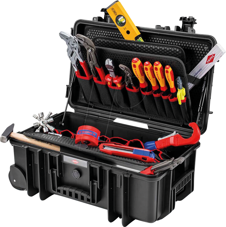 KNIPEX Werkzeugkoffer Robust26 Move Sanitaer 00 21 33 S