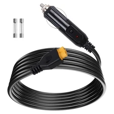 Portable12V/24V car Charger Suitable for Ecoflow Delta/River, Bluetti EB55, A...