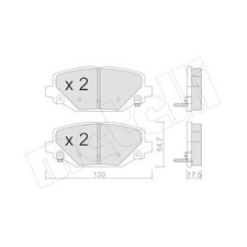 Kits de frein Fiat 130