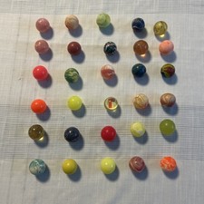 Lot of 30 Assorted Super Bounce Balls