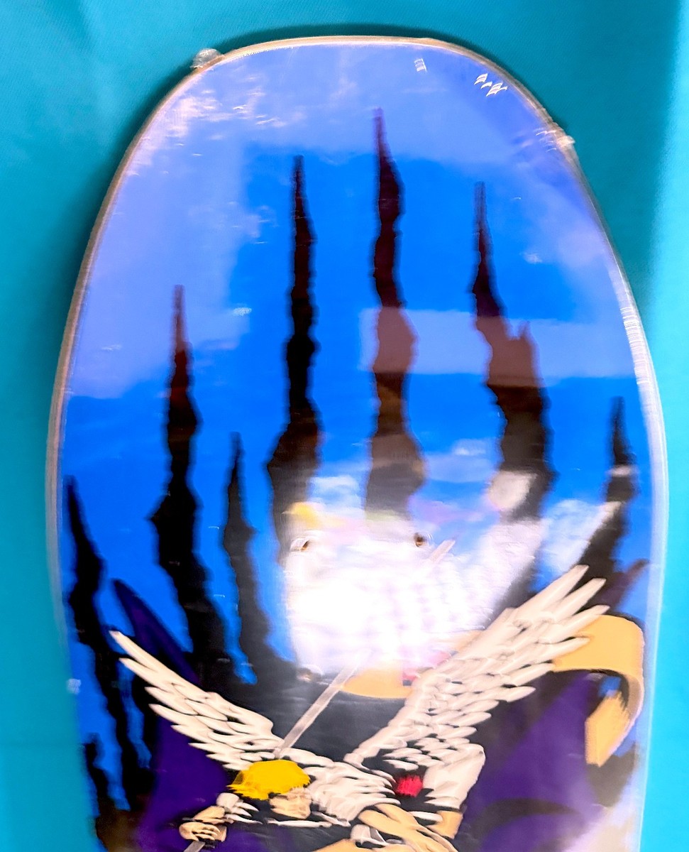MINT in Shrink Jeff Grosso Demon Black Label Skateboard Deck Santa
