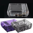 NES Nintendo Housing Replacement Shell Clear Purple, white, black- FAST SHIPPING
