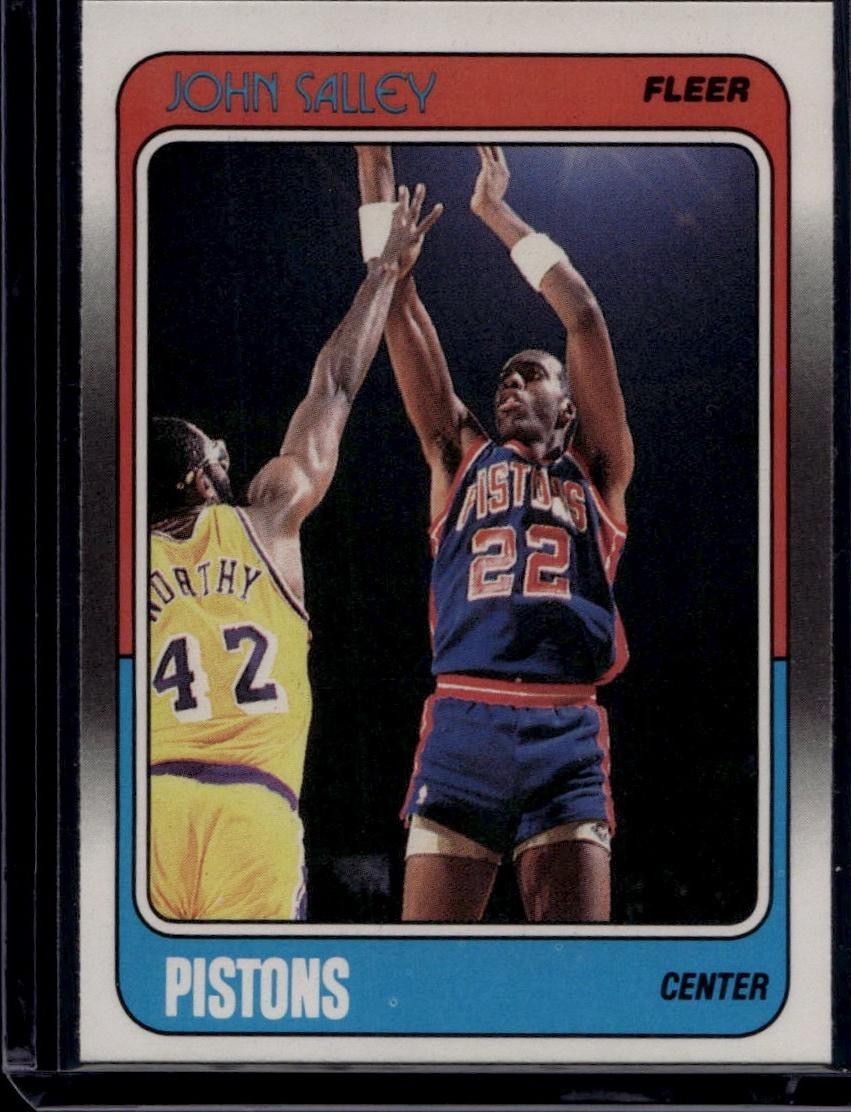 1988-89 Fleer Basketball #44 John Salley