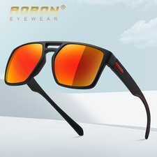 New TR90 Sports Sunglasses Polarized Colorful True Film Men's Sunglasses Color C