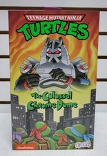 2021 NECA  Teenage Mutant Ninja Turtles The Colossal Chrome Dome Figure  READ