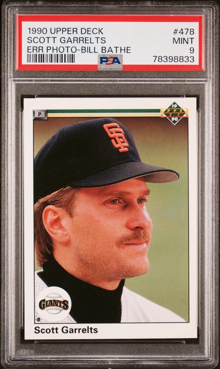 1990 Upper Deck SCOTT GARRELTS 