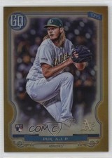 2020 Topps Gypsy Queen Box Topper Chrome Gold Refractor 1/50 AJ Puk #113 s5j
