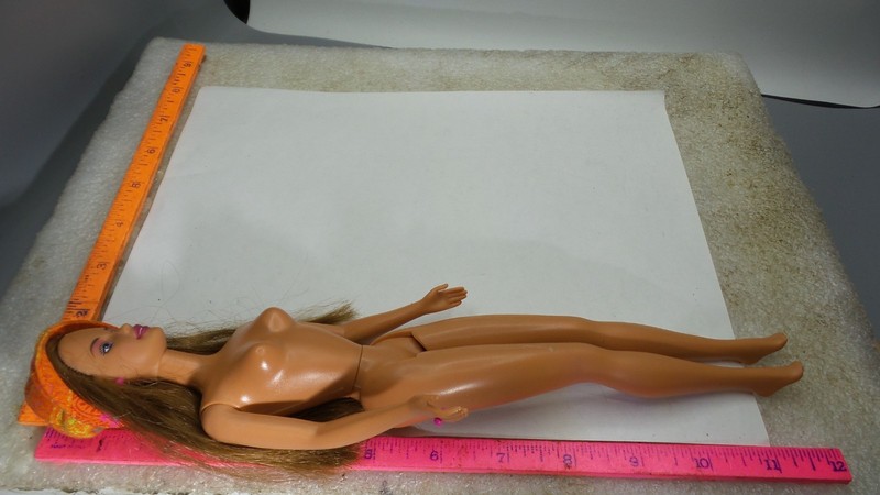 Vintage 2000 Mattel “Flower Power” Teresa Barbie Doll #29002 NUDE WITH HAT ONLY