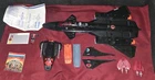 1986 GI JOE Complete Cobra Night Raven S3P W/Strato-Viper Blueprint File Hasbro