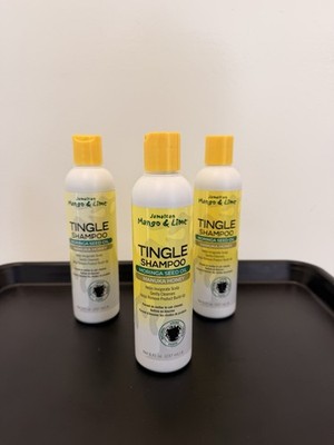 Jamaican Mango & Lime Tingle Shampoo Moringa Seed Oil Manuka Honey 8 fl oz 