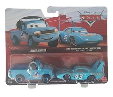 Disney Pixar Cars 2 Voitures 1:55 Die-Cast Cars Roger Wheeler & The King