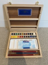 NEW Limited Edition Winsor&Newton Watercolor Set (Collectors item) cotman Wood