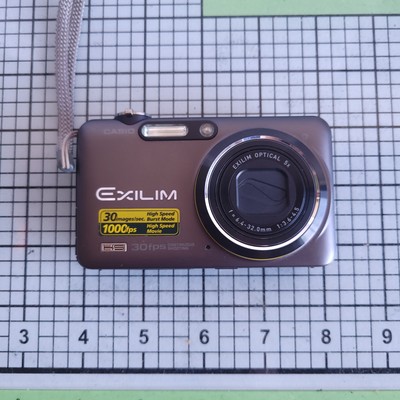 Casio EX-FC100 9.1MP Digital Camera - Black for sale online