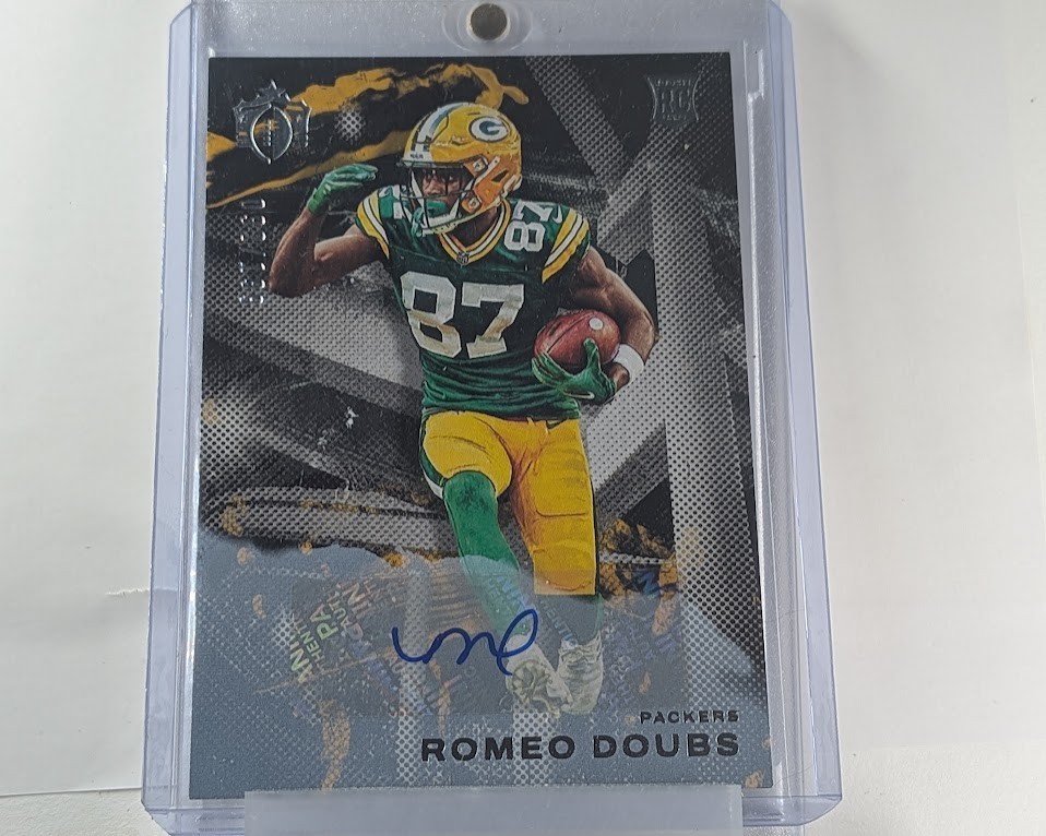 2022 Panini Chronicles - Gridiron Kings Romeo Doubs #GK-26 Signatures /199 (AU,
