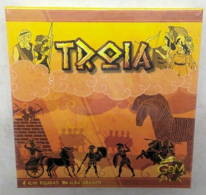 TROIA BOARD GAME Strategy Game (2019) 2 PLAYER GAME (ENG/ESP/FRA/GER)