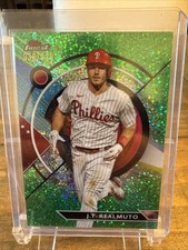 2023 Topps Finest - J.T. Realmuto #71 Green Speckle Refractor /125