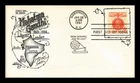 US COVER MAHATMA GANDHI CHAMPION OF LIBERTY FDC BOERGER ABC CACHET