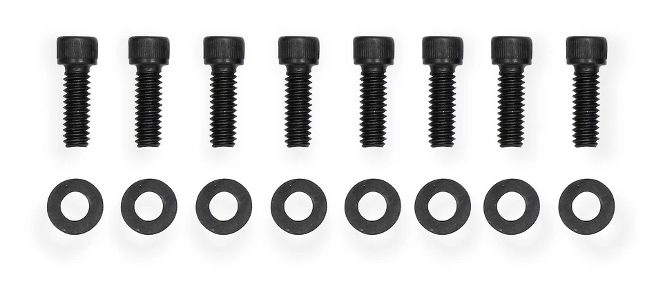 Cubiertas de válvula de aluminio fabricadas Holley 890010B Holley 1958-1986 Chevy 283-400 W Foto 2 de 4