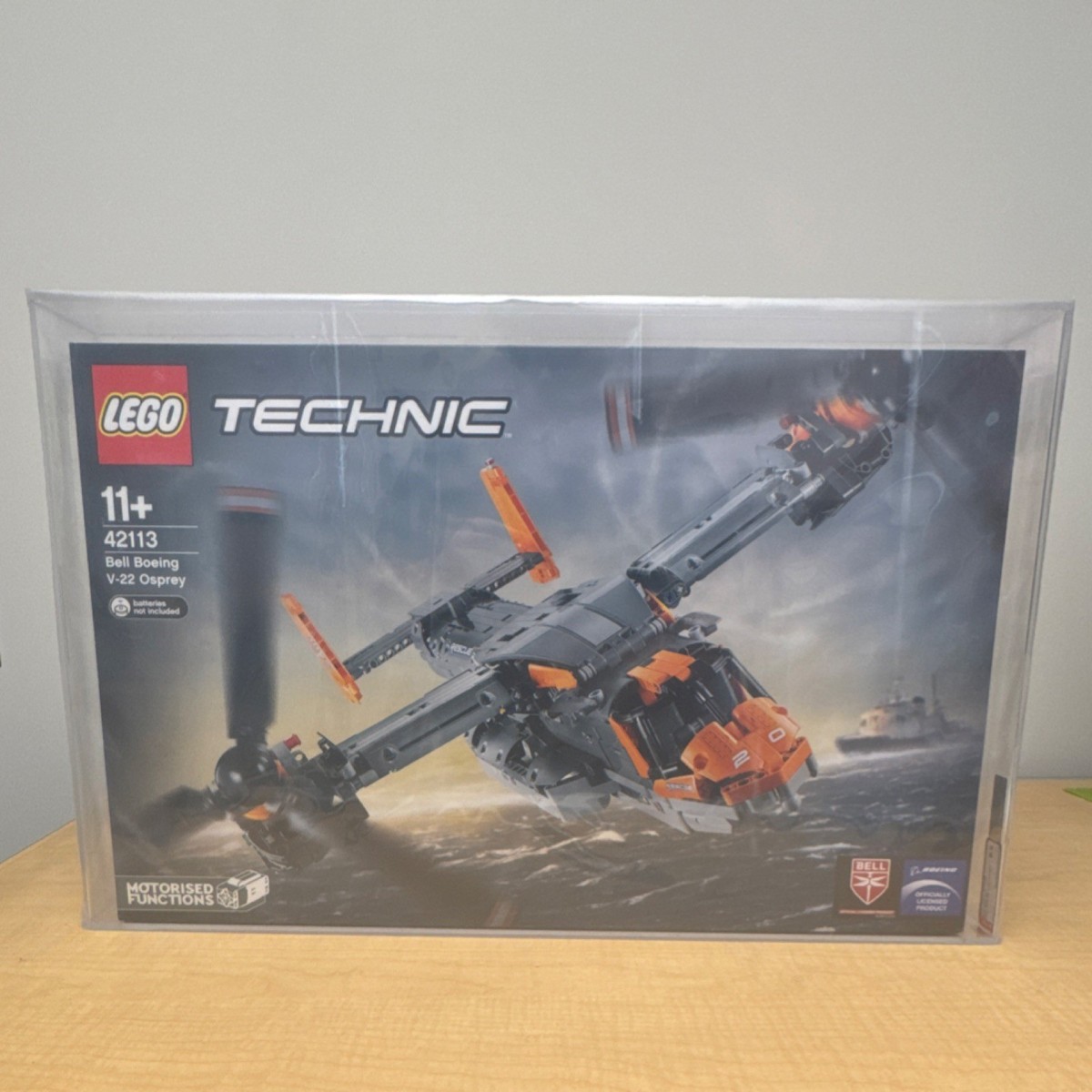 LEGO Technic Bell Boeing V-22 Osprey 42113 Acrylic AFA Graded 8.5