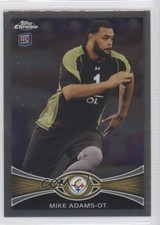 2012 Topps Chrome Mike Adams #197 0b0