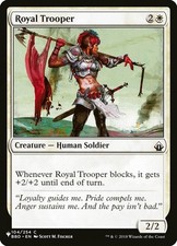 Royal Trooper - The List~104/254~NM~The List~MTG