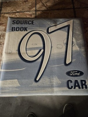 **USED** 1997 Ford Car Source Book Aspire/Escort/ Probe/Mustang/T-bird/Crown Vic
