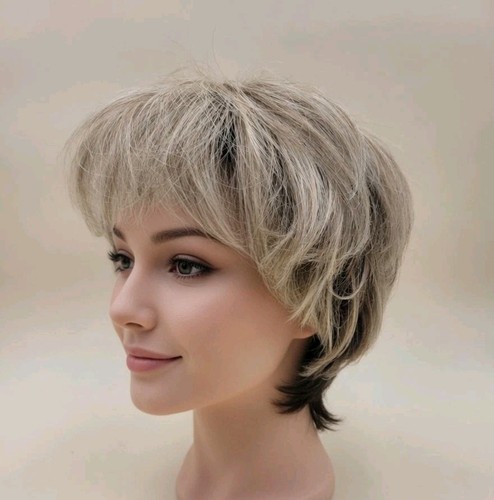 Noriko Collection by Aderans Japan Short Shaggy Pixie Wig Vintage 