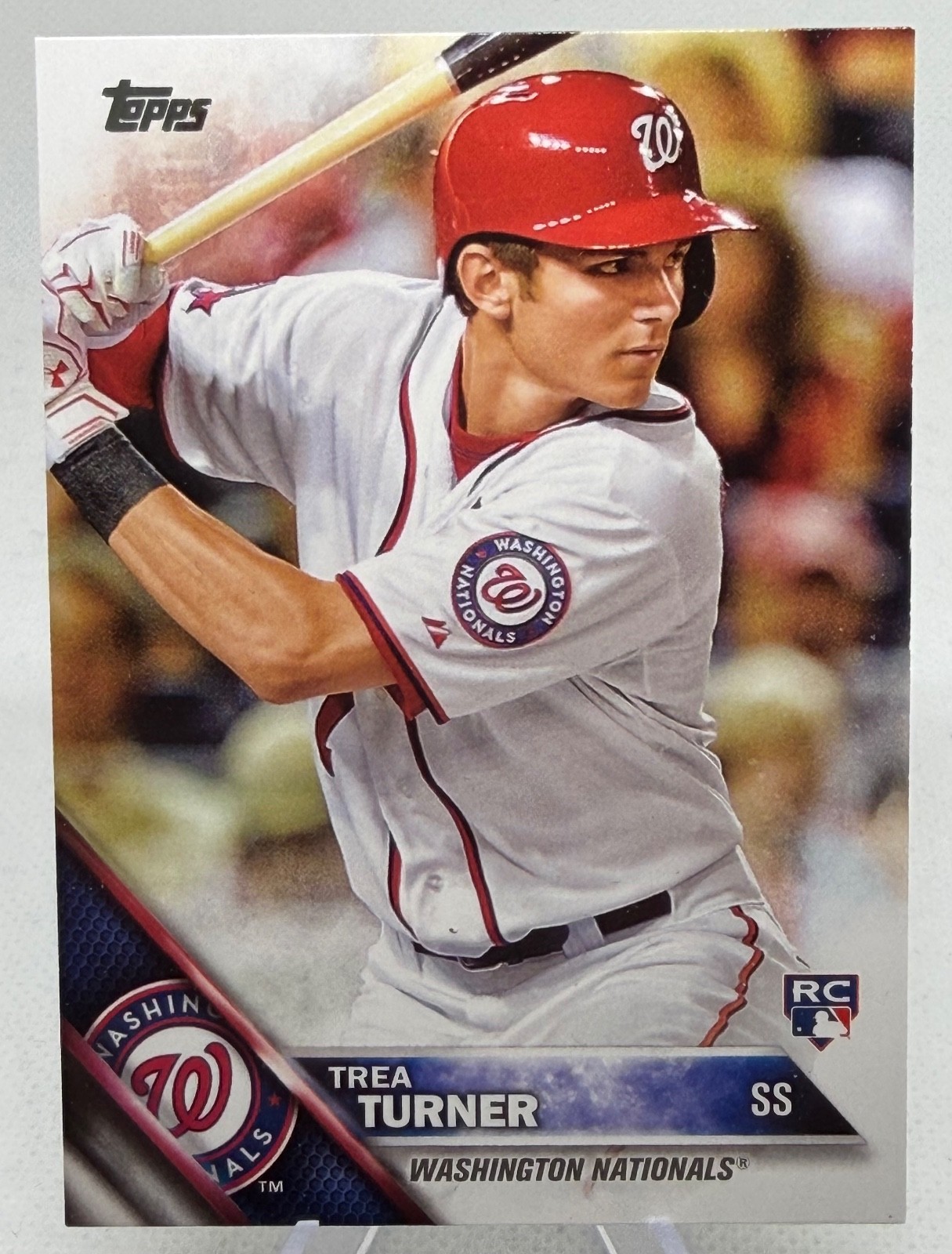 2016 Topps - Trea Turner #103 (RC) Washington Nationals