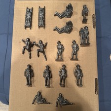 16 Assorted Manoil Toy Soldier Vintage Dimestore Antique Militaria