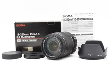 [Almost Unused] Sigma AF 18-250mm f/3.5-6.3 DC Macro OS HSM For Nikon From JAPAN