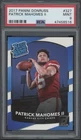 2017 Panini Donruss #327 Patrick Mahomes II  PSA 9