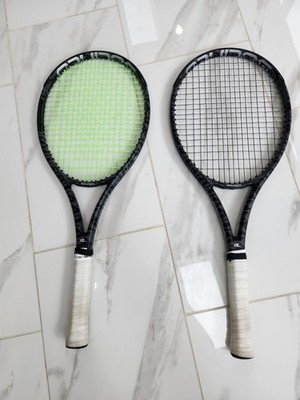 Pair of Solinco Blackout V2 Tennis Racquet 100 sq in Head, 4 1/2 Grip