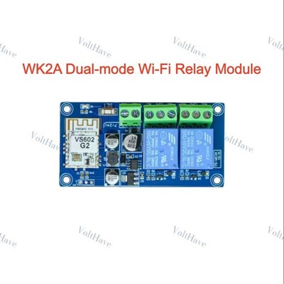 1PCS WK2A Dual-mode Wi-Fi Relay Module Wireless 7-24V Fast Shipping New