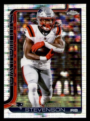 Rhamondre Stevenson Pulsar Refractor 2025 Topps Chrome #210 | eBay