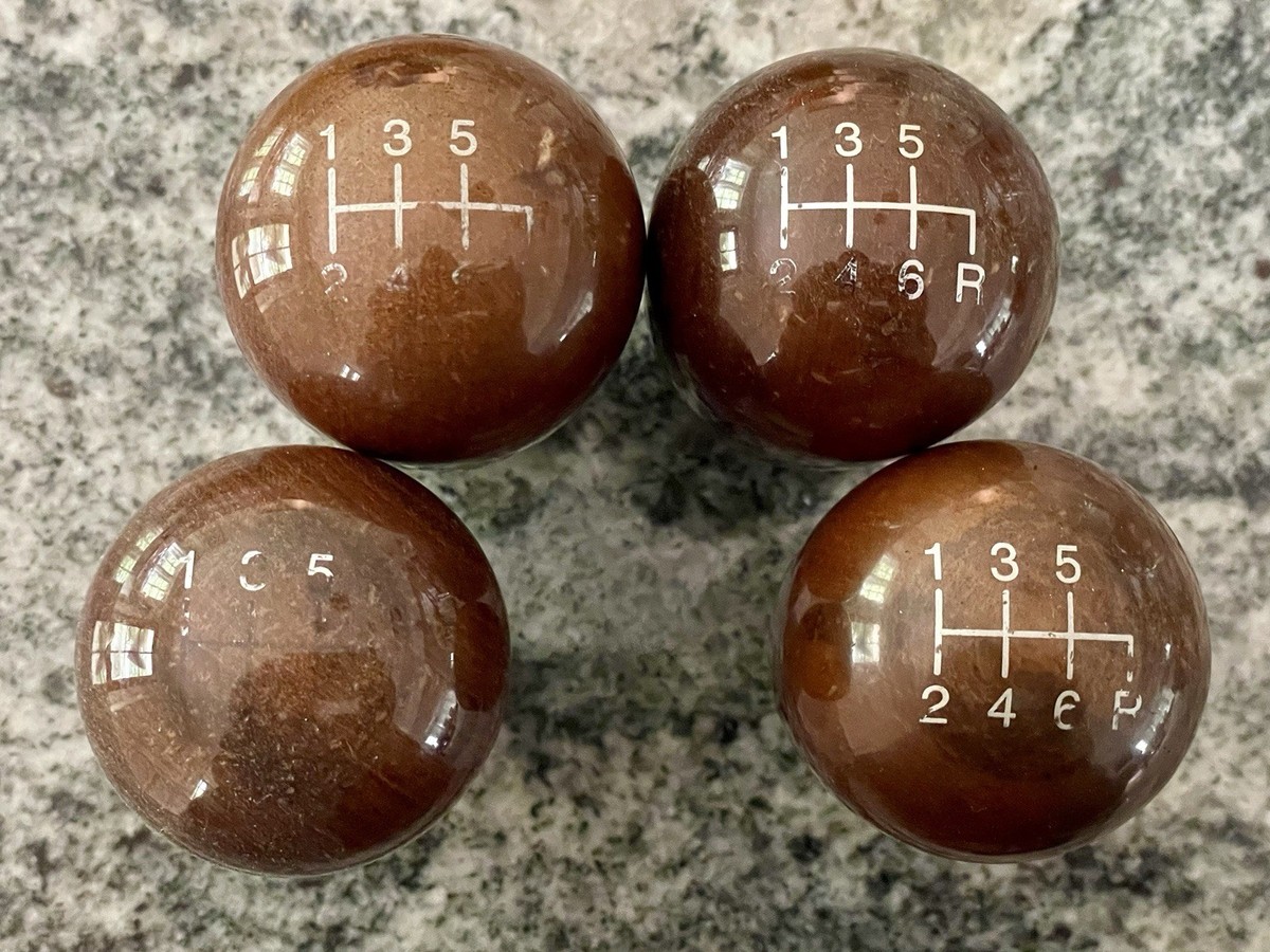 Nardi 6 Speed Wood Shift Knob OEM 90-05 MAZDA Miata Mx-5 M10 X