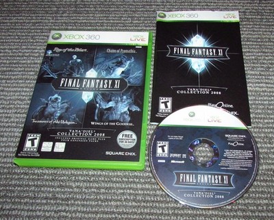Final Fantasy XI Online: Vana'die 2008 for Xbox 360 Complete Fast Free Shipping!