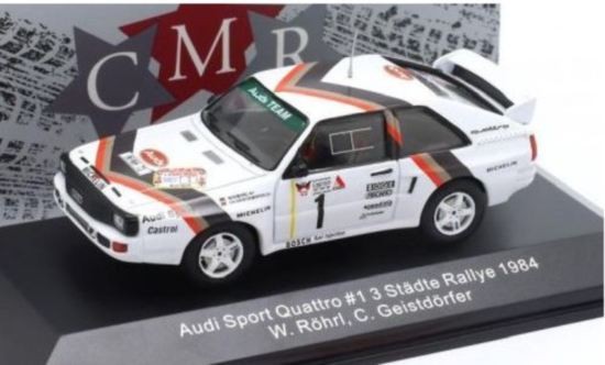Cmr 1:43 Audi Quattro Sport #1 Sieger 3-StäDte-Rallye 1984 RöHrl, GeistdöRfer-image