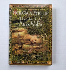 The Book of Atrix Wolfe Hardcover 1st Edition DJ Vintage Patricia A McKillip