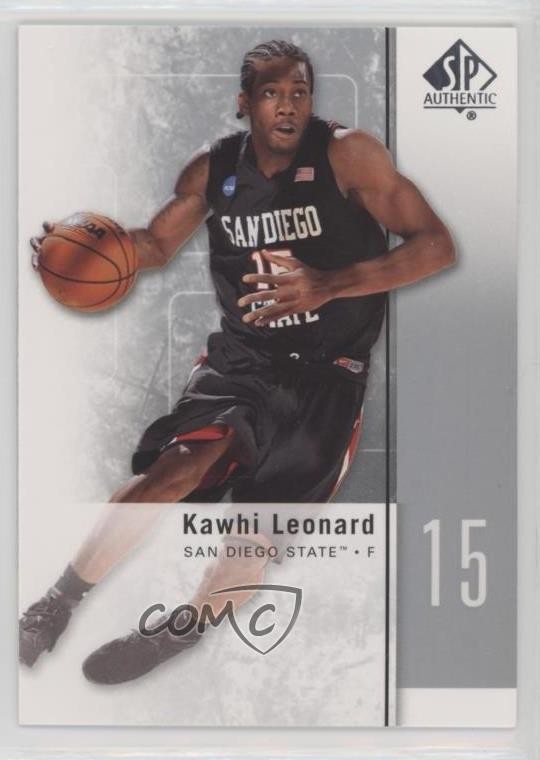 2011-12 SP Authentic Kawhi Leonard #27 0d22