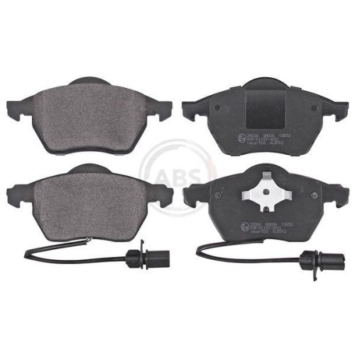 Kit de plaquettes de frein haut de gamme A.B.S. 35026 pour disques ventilés Audi VW