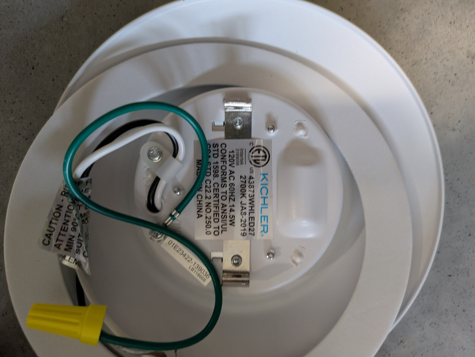 Kichler 1000 Lumens  LED downlight