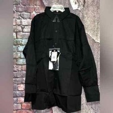 Dickies Men's Tactical Long Sleeve Shirt Regular Black LL950BK NWT Size M
