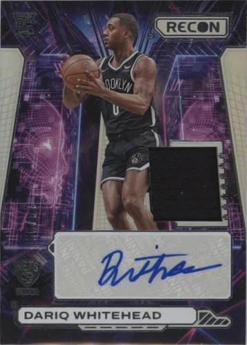 2023-24 Panini Recon - Dariq Whitehead #NPA-DRQ