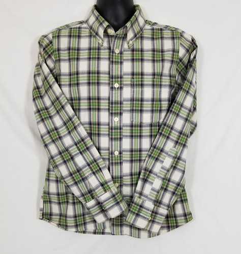 Abercrombie & Fitch kariertes mehrfarbiges Button-Down-Hemd für Herren Größe Large - Bild 2 von 5