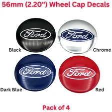 FORD Wheel Center Cap Decal Emblem Stickers – 2.20" (56mm) CHOOSE YOUR STYLE