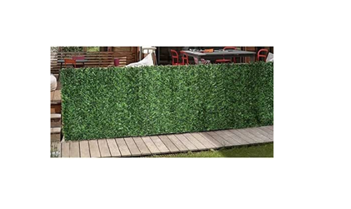 SIEPE ARTIFICIALE FINTA SINTETICA 1X3 1.5X3 per BALCONE RECINZIONE EDERA PRATO - Foto 8 di 12