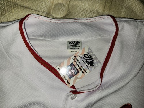 PAUL SKENES #27 ALTOONA CURVE HOME WHITE BASEBALL JERSEY sz 50 NWT - Picture 10 of 14