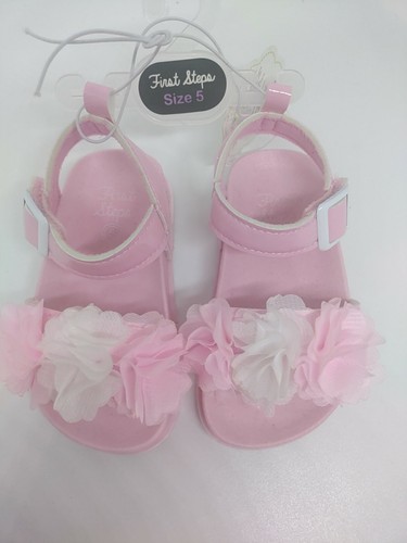 Sandali rosa primo passo bambini nuovi con etichetta taglia 5 - Foto 2 di 7
