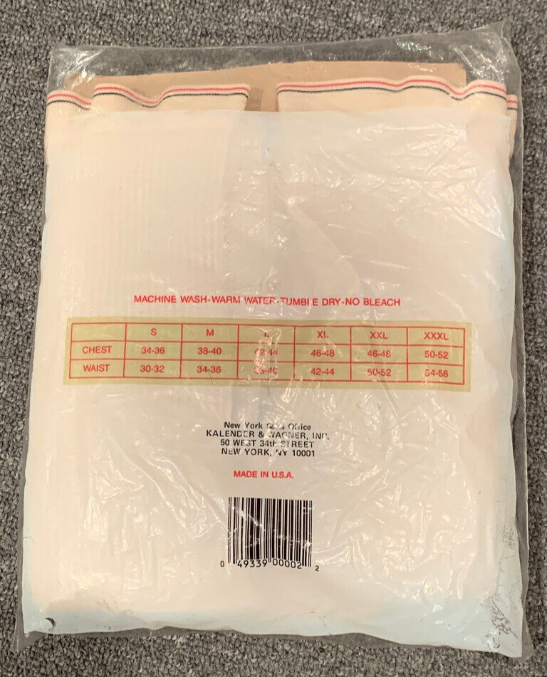 Vintage Handtex Heavyweight Thermal Underwear NEW Mens Sz L Bottom